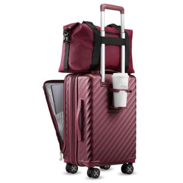 Imagem de Bagagem de Mão LUGGEX 20 Polegadas com Porta-Copos e Bolso Frontal