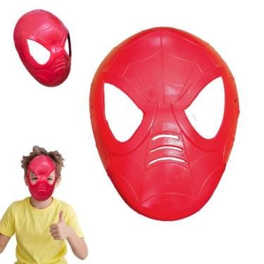 Imagem de Máscara Homem Menino Aranha Brinquedo Infantil Fantasia  - Toy Master