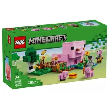 Imagem de Blocos de Montar - Minecraft a Casa do Porco Bebe LEGO DO BRASIL
