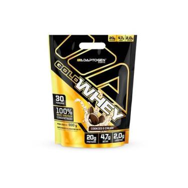 Imagem de Gold Whey Concentrado 900gr adaptogen science - Adaptogen Science Nutr