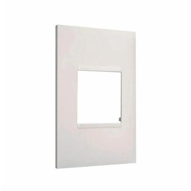 Imagem de Placa 2 Postos 4X2 Branca 618502BC - Legrand Pial PLUS +