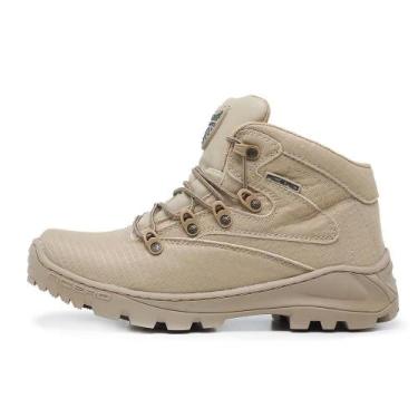 Imagem de Bota Coturno Militar Extra Leve Acero  Modelo Ripstop Mid Desert Cano 