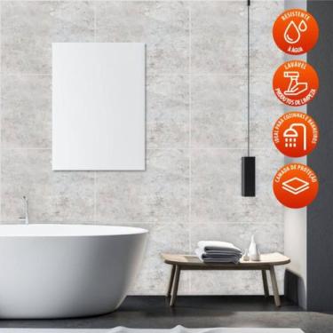 Imagem de Revestimento de Azulejo Concreto Brigete 300 - Inove Papéis de Parede