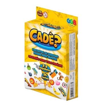 Imagem de Jogo De Raciocínio e Educativo CADE com 54 Cartas Infantil para Crianc