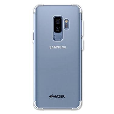 Imagem de Capa para Samsung Galaxy S9 Plus, capa protetora S9 Plus fina à prova de choque TPU X com tecnologia de dissipação de choque para Samsung Galaxy S9+ (6,2 polegadas versão 2018) - transparente
