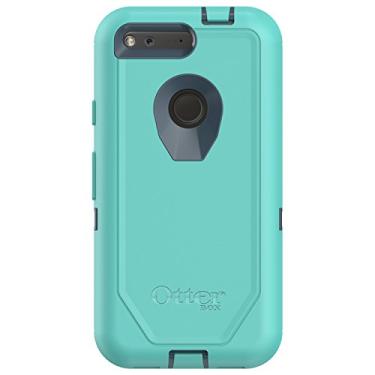Imagem de OTTERBOX Capa Defender Series para Google Pixel (Versão de 5 polegadas apenas) - Embalagem de varejo - Boreal (TEMPTEST Azul/Aqua Mint)
