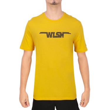 Imagem de Camiseta Wilson Wlsn 2 Amarela-G