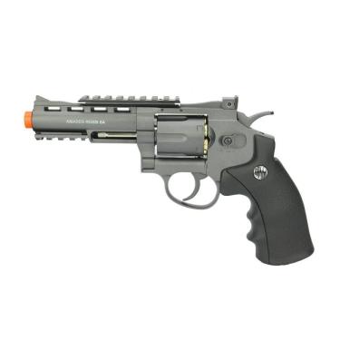 Imagem de Revolver 38 Airsoft Co2 6 Tiros 4 Rossi Full Metal 6.0