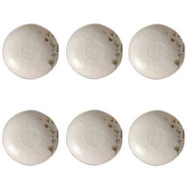 Imagem de Conjunto De Pratos Fundos 06 Peças Orgânico Lavanda Porto Brasil