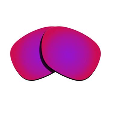 Imagem de Lentes de reposição polarizadas para óculos de sol Oakley Garage Rock – Revestimento espelhado Midnight Sun