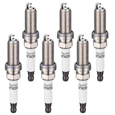 Imagem de SYKRSS Pacote com 6 velas de ignição irídio 93501 - compatível com Nissan Altima 2007-2018, Murano 2009-2020, Pathfinder Maxima Quest 350Z compatível com Infiniti QX60, Q50, G25, M35 - Substitui
