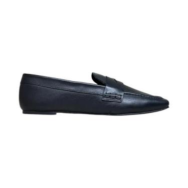 Imagem de Mocassim feminino capodarte 4018823 couro original, Preto, 39