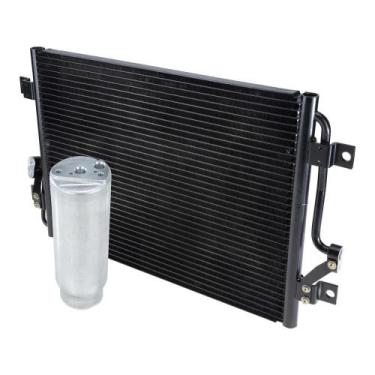 Imagem de Kit Condensador + Filtro Secador p/ Fiat Palio 1996 a 2012 - Qualy Air