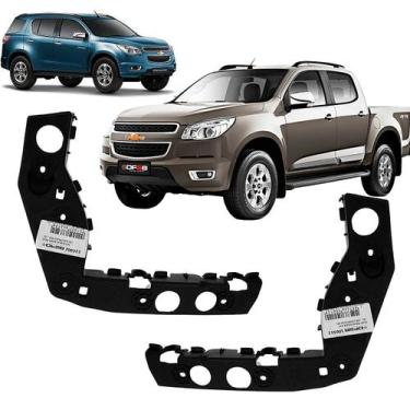 Imagem de Par Guia Parachoque S10 2012 2013 A 2018 2019 - DFEB