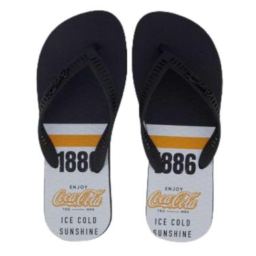 Imagem de Chinelo Coca Cola Califon Preto