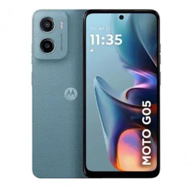 Imagem de Smartphone Motorola G05 Câmera 50 MP + 8 MP 128 GB 5G XT2523 Cinza Bivolt