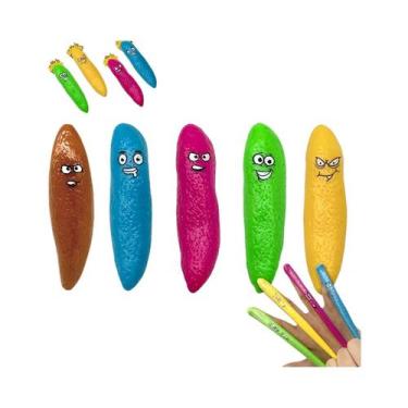 Imagem de Brinquedo De Pegadinha De Cocô Com Ejeção De Dedo De Borracha Macia, A