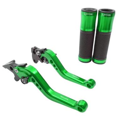 Imagem de Kit Manopla Luva Manete Esportivo Yes 125 Intruder 125 Dafra Riva - No