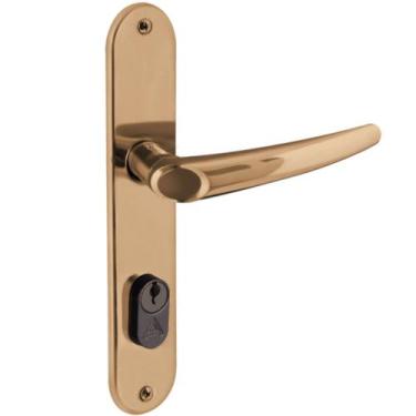 Imagem de Fechadura Joy 2600/46 Externa Bronze Latonado - 083359 - ALIANÇA - Ali