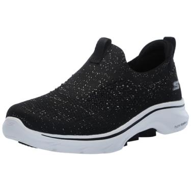 Imagem de Skechers Tênis feminino Go Walk 7 Bling, Preto/ouro rosa, 43