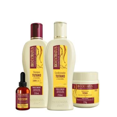 Imagem de Kit Bio Extratus Tutano Vitamina E Booster Home Care Oil (4 produtos)