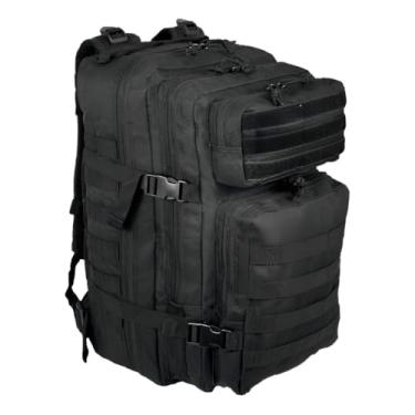 Imagem de Mochila Militar Assalt Tática Masculina Feminina Impermeável (50 litros preto)