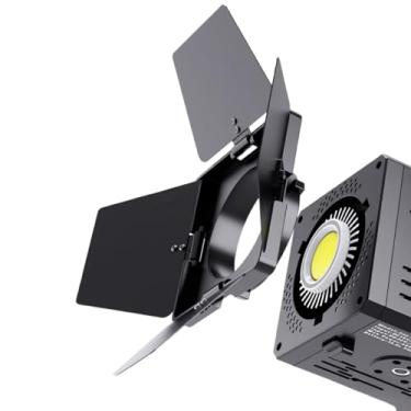 Imagem de Tangxi Luz de Luz de Quatro Folhas para Luzes de Vídeo Ulanzi, Liga de Alumínio LED Video Light Barn Door para Mini Bowens Mount, Controle Refletivo Ajustável para Lâmpada de Vídeo
