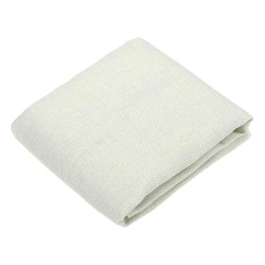 Imagem de uxcell Caixa de som creme, tecido para churrasqueira, 101,6 x 147,3 cm, capa de substituição respirável de malha à prova de poeira para alto-falantes de palco doméstico, gabinete de mídia, caixa KTV