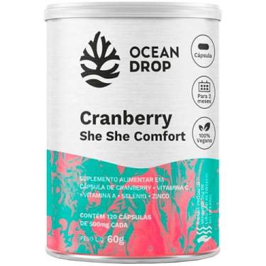 Imagem de Cranberry Ocean Drop She She Comfort 120 cápsulas de 500mg