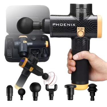 Imagem de Pistola Massageadora Phoenix A2 Profissional Muscular Alivio de Dor Li