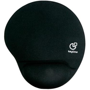 Imagem de Mouse Pad Keytime Glide Tecido com Apoio de Pulso em Gel 255 x 220 mm Preto KYT00017