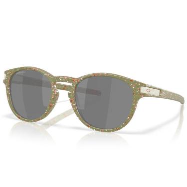 Imagem de Óculos de Sol Oakley Latch Matte Fern Terrazzo Prizm Black-Masculino