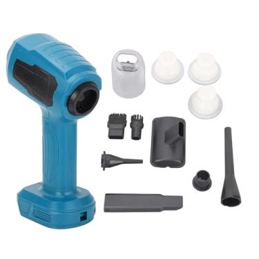 Imagem de A aspirador de pó de espanador de ar comprimido 2 em 1 bomba manual Bomba elétrica sem fio Blower portátil 11000rpm para carro PC