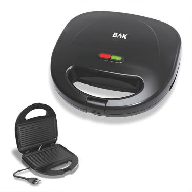 Imagem de Sanduicheira Grill Multifuncional Chapa Dupla Antiaderente