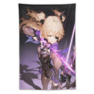 Imagem de LIEGBMEU Sexy Bikini Hot Anime Girl Tapeçaria 101.6 cm x 152.4 cm Interior Exterior Wall Quilt Art Decoração de Tapeçaria Caprichosa, AF182