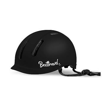 Imagem de Besttravel Capacete de skate, capacetes de bicicleta de ajuste para adultos, capacete de skate de bicicleta multiesportivo para skate longboard para homens e mulheres