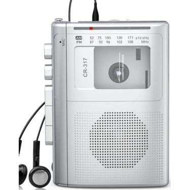 Imagem de Gravador de toca-fitas Jazmm com transmissor Bluetooth