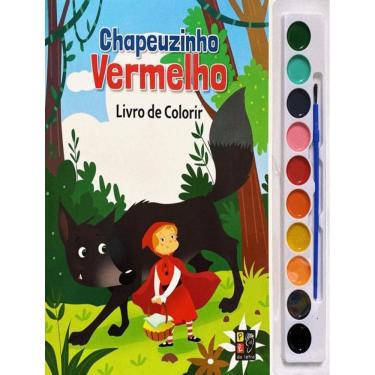 Imagem de Aquarela - Chapeuzinho Vermelho