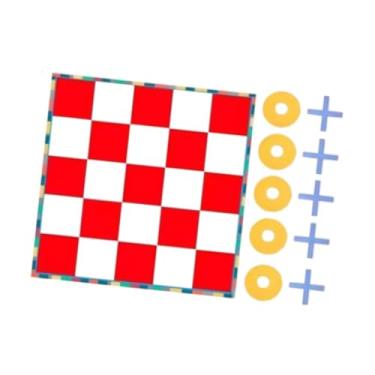 Imagem de Dynwave Conjunto de do pé, brinquedo xo engraçado, presentes de férias, brinquedos educacionais interativos clássicos de viagem, jogo de tabuleiro para