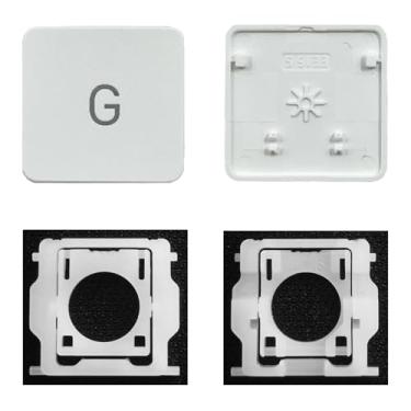 Imagem de GRMTRV Dobradiça individual de substituição para teclado Magic A2438 A2439 A2449 A2450 A3118 A3203 2021-2024 Ano (G)