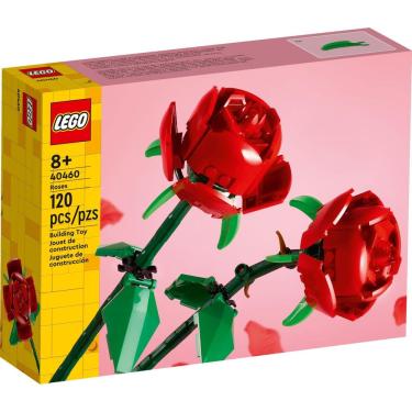 Imagem de Kit de construção LEGO Roses 40460 com 2 flores artificiais