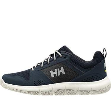 Imagem de Helly-Hansen Sapato de vela feminino Skagen F-1 Offshore, 598 Azul marinho/grafite/branco/prata, 8.5