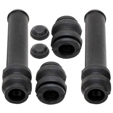 Imagem de ACDelco Kit de bucha de borracha profissional 18K1375 pinça de freio a disco dianteiro com botas, selos e tampas