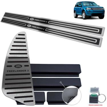 Imagem de Descanso Soleira Land Rover Freelander 2 Preto Alto Relevo
