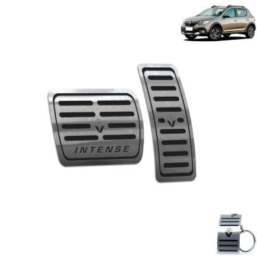 Imagem de Pedaleira Automático Renault Sandero Stepway Intense Preto