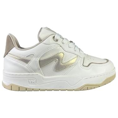 Imagem de Tênis Via Marte Feminino Casual 76-002 Branco/marfim
