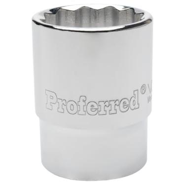 Imagem de Proferred S24223 1/2" Drive Metric Socket, 23 mm Standard 12 Point