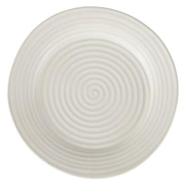 Imagem de URGDWEKJY Prato de jantar retrô roscado prato plano estilo nórdico prato para casa hotel restaurante prato de bife de cerâmica prato de sobremesa bandeja de jantar (A)