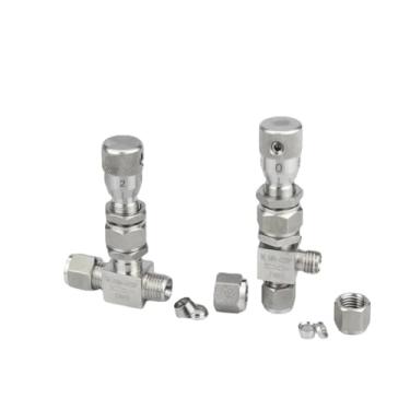 Imagem de 1 peça 1/40.6 cm 1/20.3 cm 1/10.2 cm 3/20.3 cm 1/5.1 cm 2 3 4 6 8 10 12 mm União de compressão de tubo 304 316 inoxidável reguladora válvula de agulha (2 mm, SS316L_FLOW HOLE 1 0,2 mm_RI. ÂNGULO RETO)
