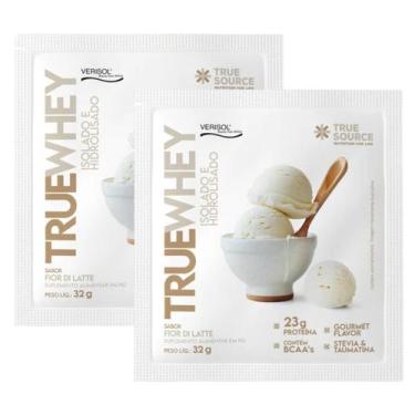 Imagem de 2x Sache True Whey Protein True Source Fior Di Latte 32g, Fior Di Latt